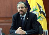 Contratos. El canciller ecuatoriano Mauricio Montalvo enfatizó que los contratos entre la embajada de España y Kinema fenecieron hace “muchos años”.
