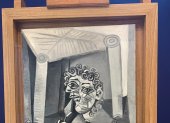 Una de las ocho obras de Pablo Picasso propiedad de su hija Maya que pasaron este lunes a engrosar los fondos del Museo del artista malagueño en París.