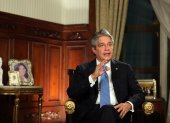 El presidente de la República, Guillermo Lasso, en cadena nacional, presentó la propuesta legal en materia económica.