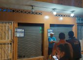 Hecho. Diferentes negocios fueron clausurados en Guayaquil.