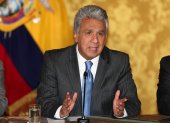 El expresidente de Ecuador Lenín Moreno, en una fotografía de archivo.