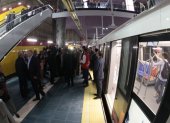 Operación. El sistema subterráneo de transporte permanece inconcluso.