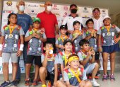 Los campeones y subcampeones del torneo que fomenta el crecimiento del tenis ecuatoriano.