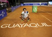 Juan Cerúndulo es uno de los favoritos del Challenger de Guayaquil tras haber conseguido ya el tpitulo.