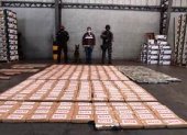 En el puerto de Aguas Profundas de Posorja también se decomisaron cerca de 567 kilos de drogas.