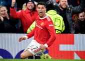 Cristiano Ronaldo marcó el gol decisivo para la victoria del United.