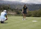 Avelina Ordóñez durante el Campeonato Sudamericano Prejuvenil y Juvenil de Golf