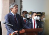 Guillermo Lasso participó el 25 de octubre en la ceremonia militar de imposición de condecoraciones "Casa Militar Presidencial".