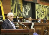 El exministro compareció ante el pleno de la Asamblea Nacional por el juicio político en su contra.