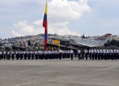 Acto. Ceremonia militar por el aniversario de la FAE.