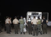 Policías llegaron al sector para retirar el cuerpo.