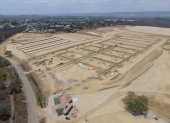 La obra.
Una imagen panorámica del nuevo sector donde se levanta el proyecto Mi Casa Mi Futuro, en Guayaquil.