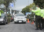 Policías realizaron operativos en la capital.