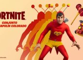 Así luce la "skin" de El Chapulín Colorado junto al paquete que ofrece el juego de Epic Games.