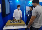 Aquaexpo 2021, realizada en Guayaquil, se presentaron nuevos sistemas para mejorar producción.
