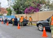 Militares durante los operativos de control de armas y explosivos realizados en el último feriado.