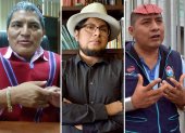Luis Chango, Inkarri Kowii y Javier Aguavil tienen sus propios criterios sobre la actuación de los dirigentes de la Conaie.