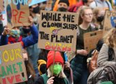 Fridays For Future en Glasgow.