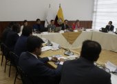 Comisión. Los legisladores de Fiscalización escucharon ayer las intervenciones de funcionarios del Gobierno.