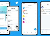 Composición de fotografía divulgadas por Twitter donde se muestran algunas de las modalidades del Twitter Blue, la versión pagada de la red social. Twitter anunció este martes el lanzamiento de su primer servicio de suscripción en el mercado estadounidense, que tiene un coste de 2,99 dólares al mes y ofrece a los usuarios pequeñas ventajas y herramientas adicionales a las de la plataforma gratuita.