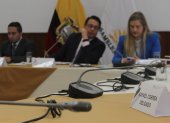 El expresidente Rafael Correa no compareció ante la Comisión de Fiscalización.