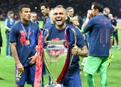 Dani Alves fue parte del histórico Barcelona ganador del sextete.