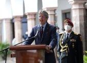 El presidente Lasso se pronunció a través de un corto escrito que publicó en sus redes sociales.