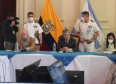 El presidente Lasso encabeza el gabinete de crisis en la Gobernación del Guayas.