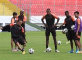 El equipo oriental se enfocó en los trabajos con pelota quieta, de cada al partido ante Macará.