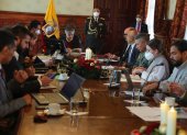 El presidente Lasso mantuvo la mañana y tarde del 22 de noviembre una reunión con el Comité de Seguridad del Gobierno.
