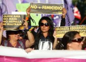 Las agresiones de diversas formas a las mujeres no se detienen, pero ellas piden respeto a la vida. / EFE