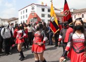 Pregones. Estudiantes de colegios municipales son los protagonistas de los desfiles que conmemoran la ciudad.