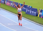 La ecuatoriana Glenda Morejón se quedó con el oro en los 20.000 metros marcha.