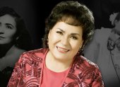 La actriz Carmen Salinas trabajó al lado de grandes figuras del cine como María Félix.