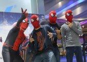Tom Holland y su traje arácnido atrajo a miles de personas en los cines de Guayaquil con la llegada de No Way Home.