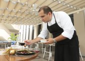 Miguel desarrolló su carrera gastronómica en el exterior, principalmente en Argentina.