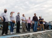 El viernes 17 de diciembre, personal de la Odebo y Fedeguayas recorrió escenarios.