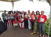 Las exalumnas del colegio Sagrados Corazones de la promoción 24 (1983-1984) se reunieron presencialmente, después de hacerlo solo virtualmente por cuidarse de la pandemia de la COVID-19.