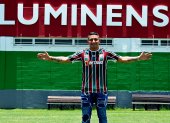 Mario Pineida dejó Barcelona para incorporarse al Fluminense.