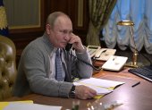 El presidente de Rusia, Vladimir Putin, aspira a tratar el impase con EE.UU., aunque no se lo nota muy optimista, esperará hasta enero./ALEXEI NIKOLSKY EFE