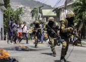 Haití. Protesta por el asesinato del presidente Jovenel Moïse en Puerto Príncipe, el 8 de julio.