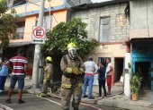 La emergencia se registró pasadas las 15:00 de este lunes. Al sitio acudieron unidades bomberiles.