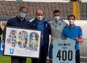 Facundo Martínez terminó el 2021 cumpliendo 400 partidos con la Universidad Católica y clasificando a Copa Libertadores.