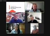 La mesa de Justicia sesionó hoy, 15 de enero de 2022, de manera virtual.