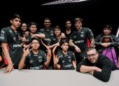 Fotografía sin fecha cedida por Riot Games, del equipo Infinity, bicampeón de la Liga Latinoamérica de League of Legends.