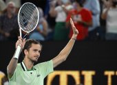 Daniil Medvedev derrotó en cinco sets al canadiense Felix Auger-Aliassime.