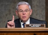 Fotografía de archivo del presidente del comité de Exteriores del Senado, el demócrata Bob Menéndez