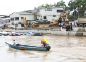 El mandatario fue explícito en que no han atendido el dragado de Balao y esto ocasiona este desastre.