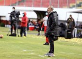 El entrenador de Liga de Quito, Pablo Marini, todavía no cierra el libro de pases para el primer semestre de 2022