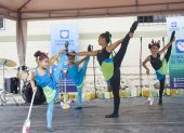 Danza. Unos 112 adolescentes y niñas se preparan en varios géneros rítmicos.